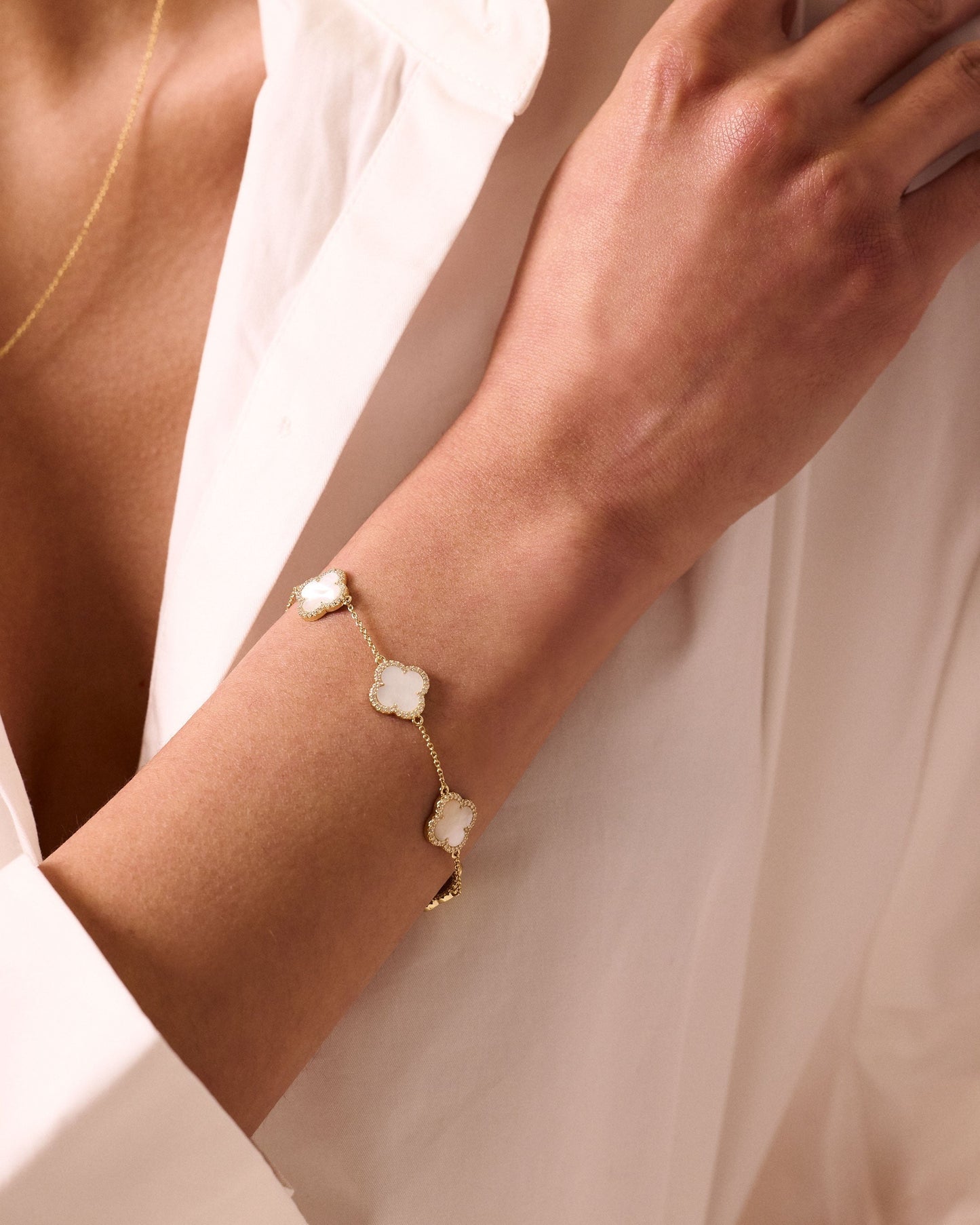 Icon White Bracelet