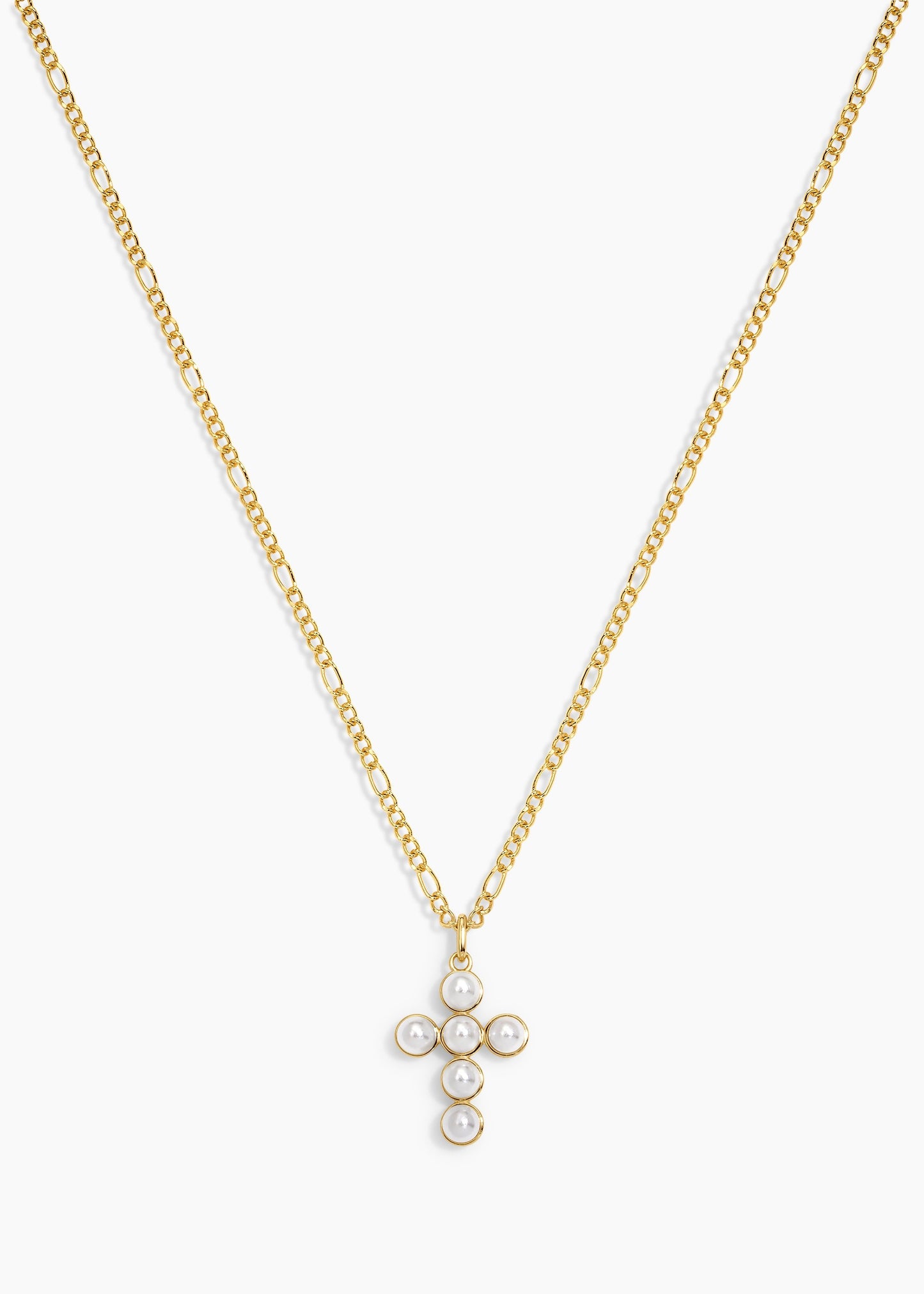 Pearl Cross Necklace
