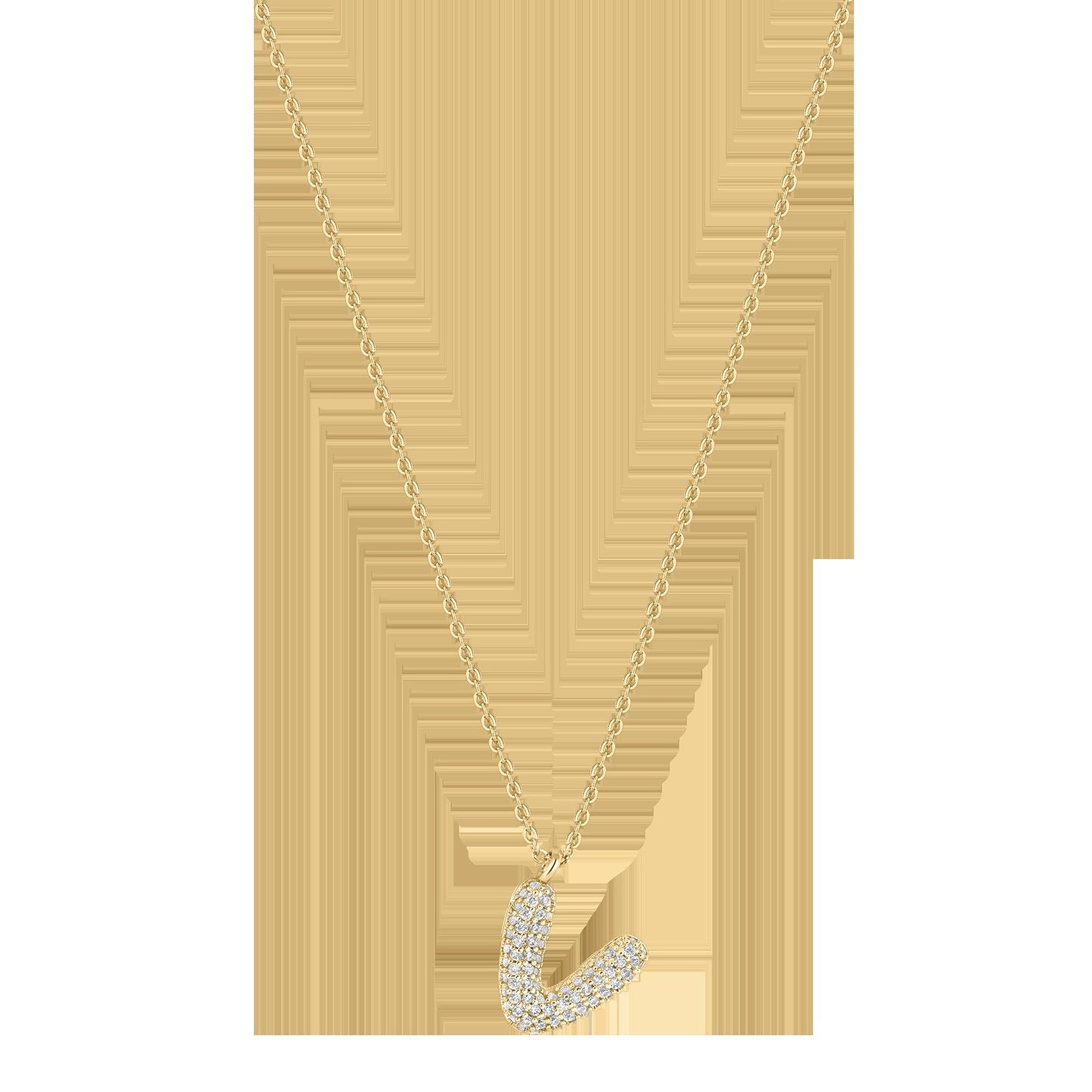 Bubble Letter Necklace