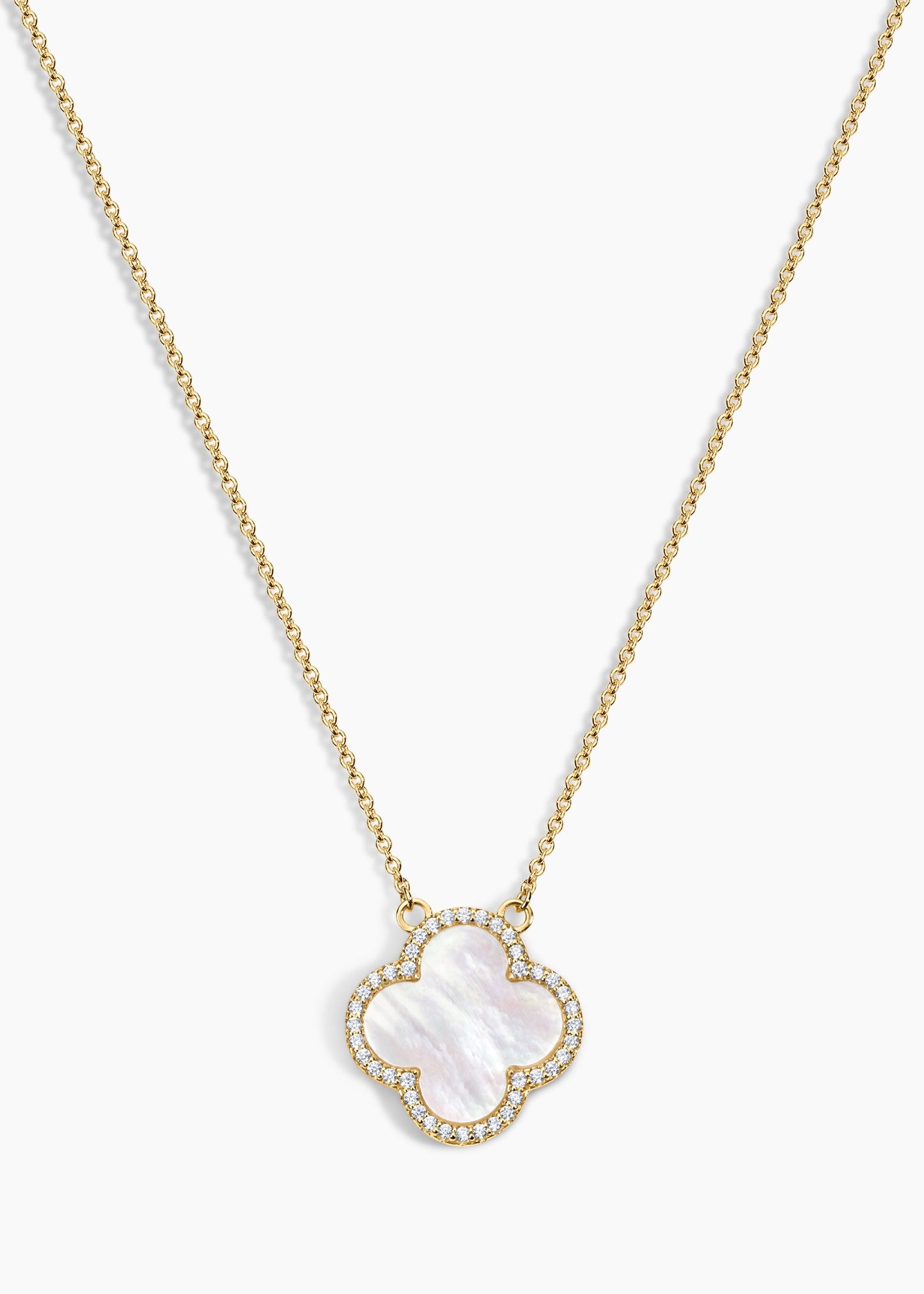 Icon White Necklace