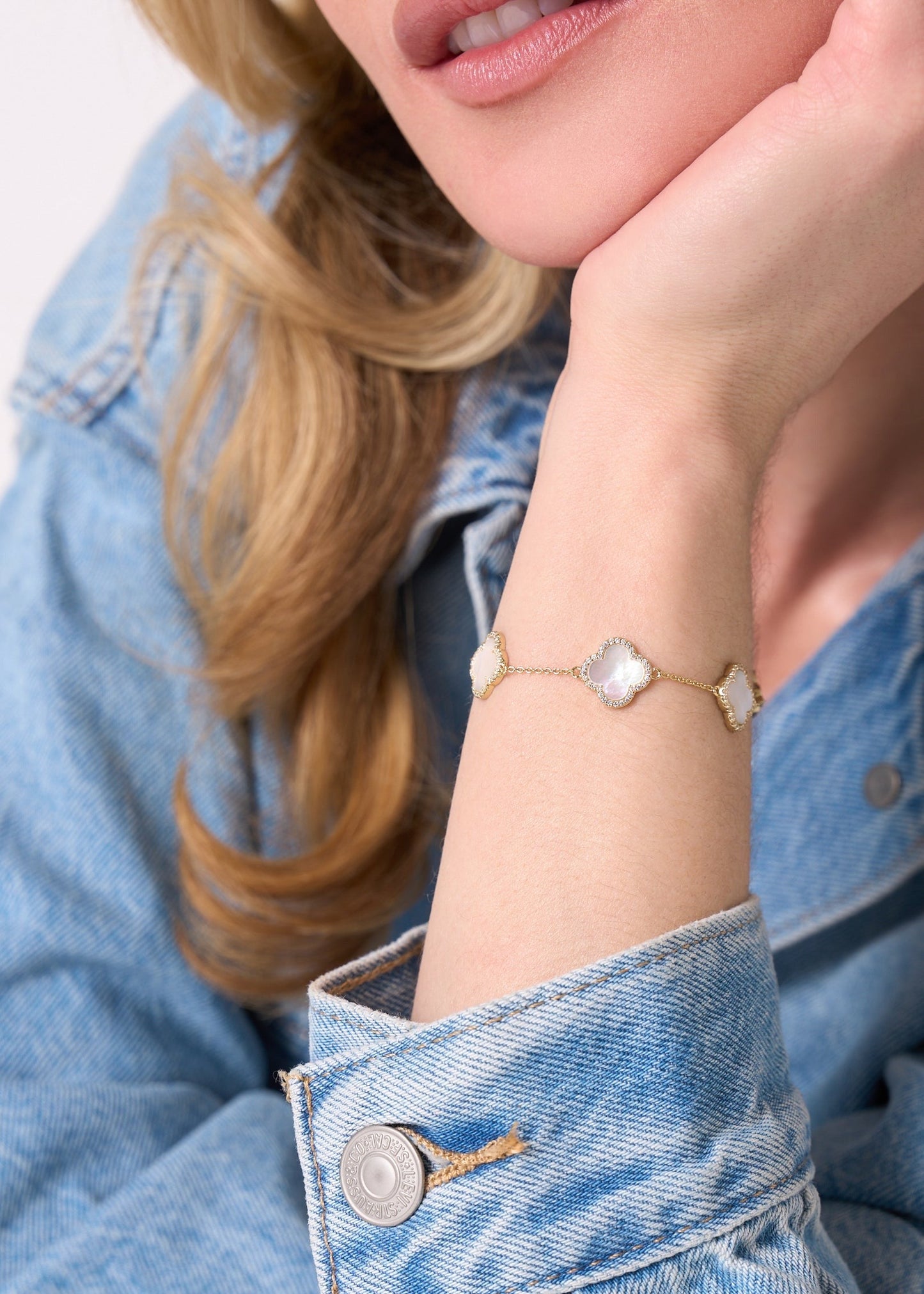 Icon White Bracelet