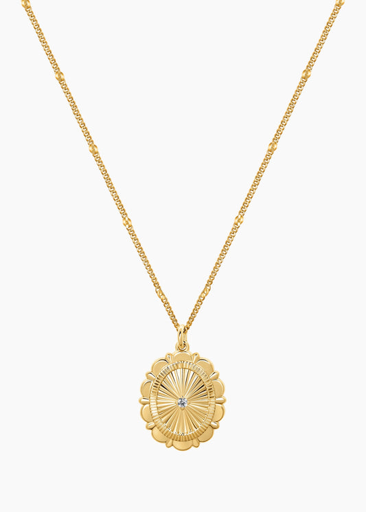 Passport Pendant Necklace