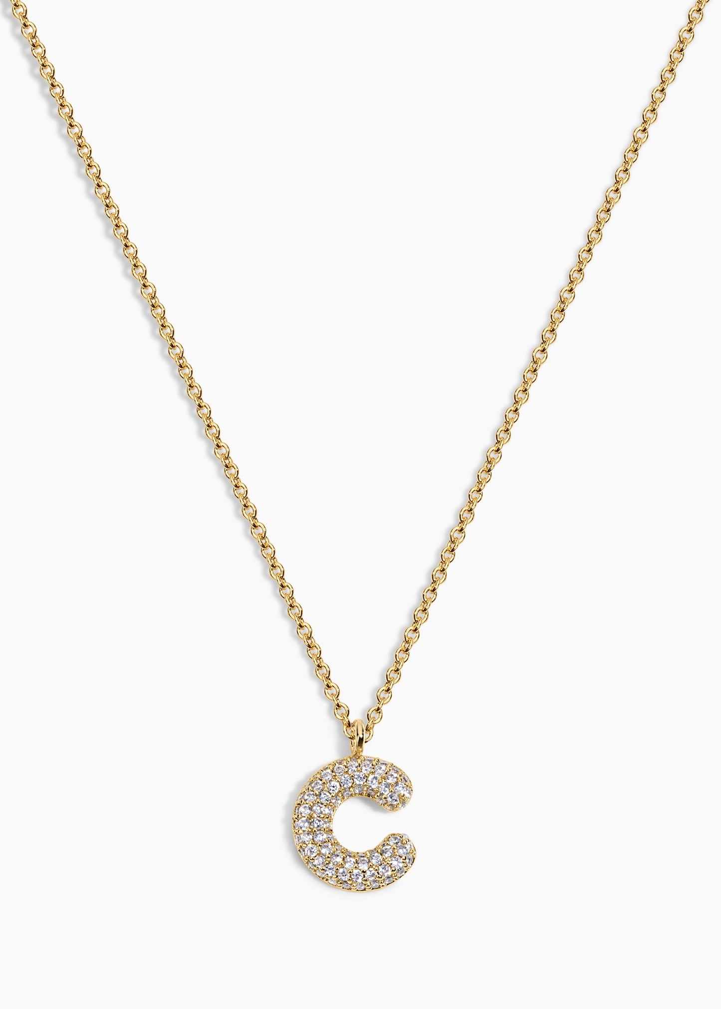 Bubble Letter Necklace