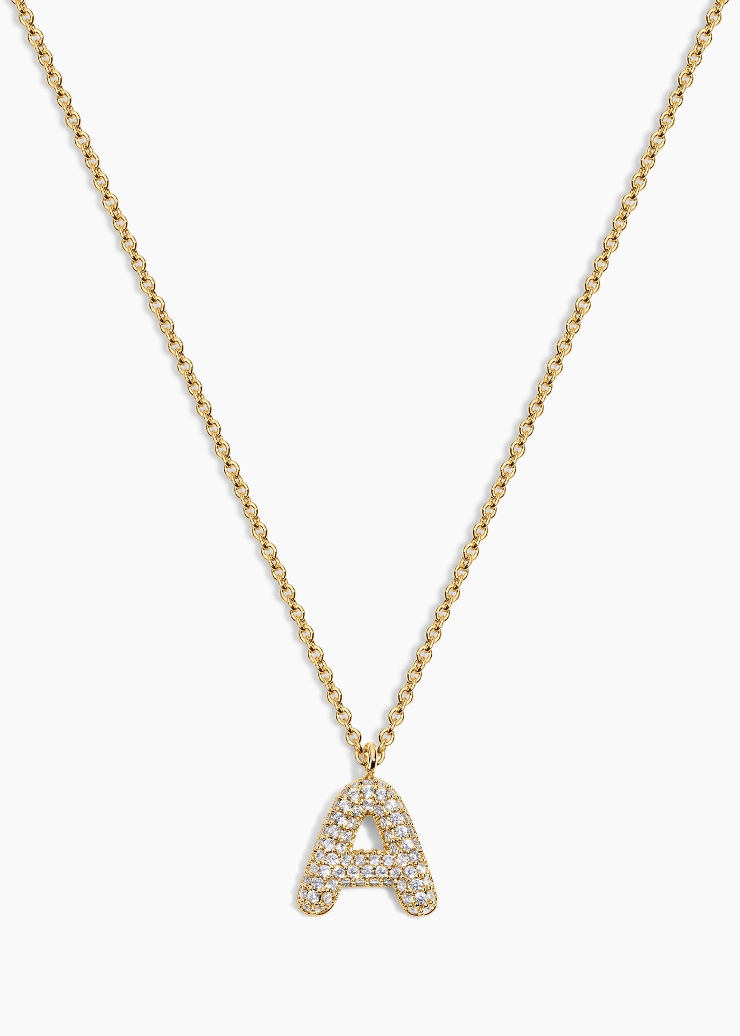 Bubble Letter Necklace
