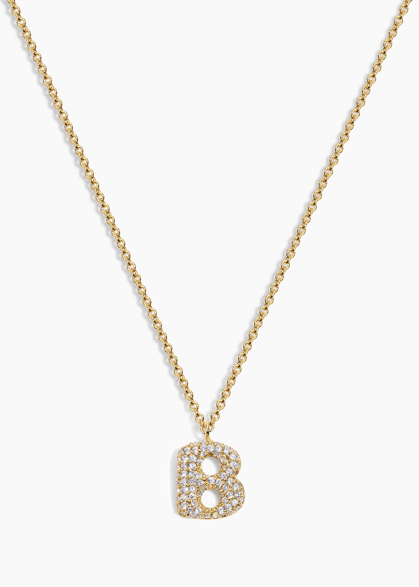 Bubble Letter Necklace