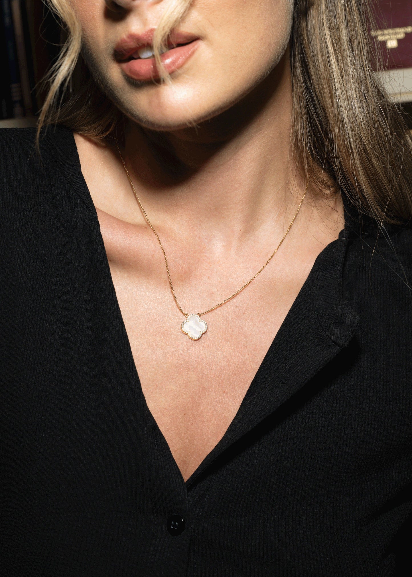 Icon White Necklace