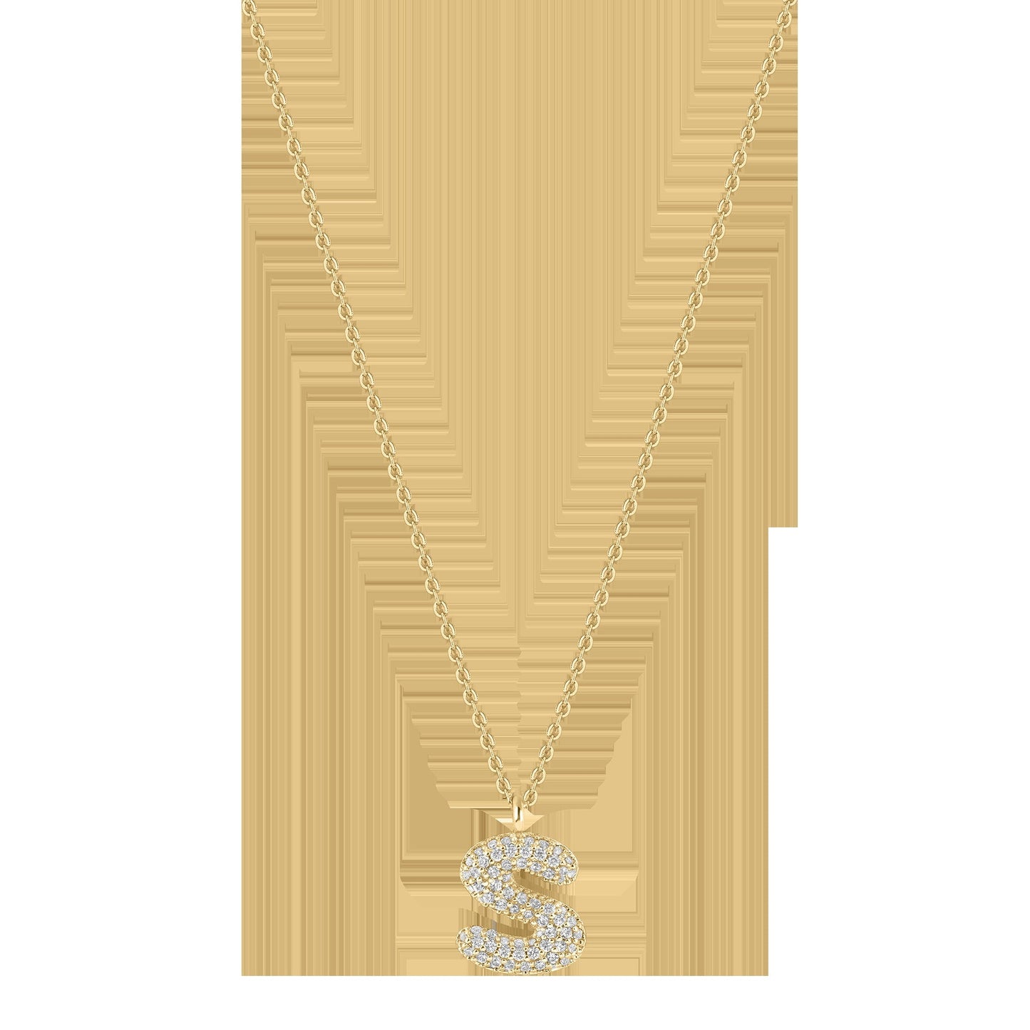 Bubble Letter Necklace