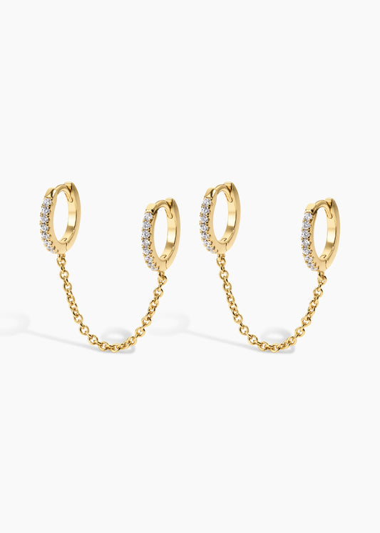 Double Down Earrings